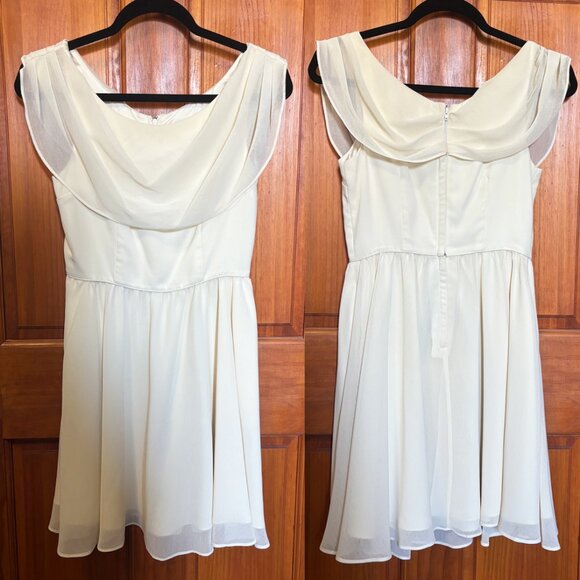 Modcloth Pas de Bourrée a Day Dress in Ivory (Geode) - S - Picture 2 of 5